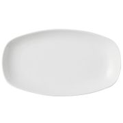Тарелка овальная 25х14 CM, Белый