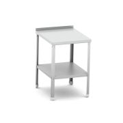 Стол разделочный с бортом  600*700*870 мм. разборный, полка сплошная, нерж. MGsteel /1/ АКЦИЯ