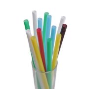 Трубочки кокт. 1,2*24 см. 250 шт/уп. прямые цветные XXL /1/12/ АКЦИЯ