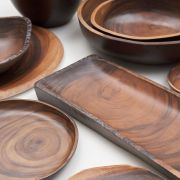 Блюдо,поднос меламиновый d=24.5см, d=3см, 500мл,  P.L.Аfrican wood 2