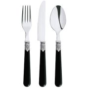 Вилка столовая Майя 18/0  1,2 мм  20,2 см. черный Abert /12/