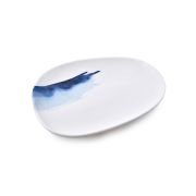 Тарелка d=240 мм. Блю Вэйв, форма Ваго Bonna /1/12/240/ ВДОХНОВЕНИЕ