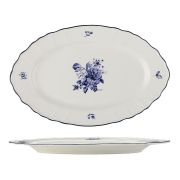 Блюдо овальное 25*16 см,коллекция «Blue Flower»  P.L. Proff Cuisine
