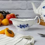 Соусник с ручкой 150мл,коллекция «Blue Flower»  P.L. Proff Cuisine