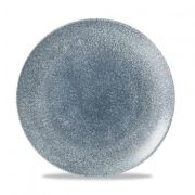 Тарелка мелкая 26см, без борта, Raku Topaz Blue