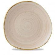 Тарелка мелкая «Волна» d28,6см, без борта, Stonecast, цвет Nutmeg Cream