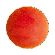 Тарелка мелкая d 26 см, h 3,5 см, цвет orange, Tourron