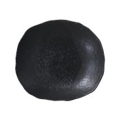 Тарелка мелкая 23x21 см, h 3 см, цвет noir, Wabi