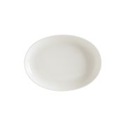 Блюдо овальное 370*240 мм. 2880 мл. с бортом Белый, форма Потт Bonna /1/6/