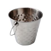Ведерко для подачи d=120/80 мм. h=120 мм. 925 мл. нерж. чеканное MGsteel /1/72/