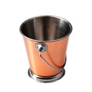 Ведерко для подачи  d=90/60 мм. h=90 мм. 350 мл. нерж. медное MGsteel /1/72/