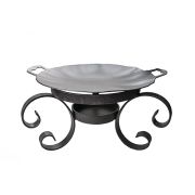 Набор для подачи Саджа сковорода d=40 см. углерод. сталь + подставка h=16 см. Тунис /1/