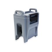 Термоконтейнер для напитков, 10 л. 420*300*495 мм. (0°C до +80°C) серый п/э /1/