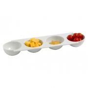 HAPJESSCHAAL 9X30,5XH3CM 4VAKJES