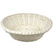 CT PROF BASKET WHITE ROUND D20XH8CM