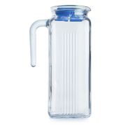 Кувшин 1 л. d=97 мм. h=181 мм. с голубой крышкой Фриго /6/288/