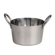 Чашка нержавейка 10см, для подачи снеков P.L. Proff Cuisine