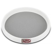 Поднос для подачи прорезиненный d=30 см. h=3,3 см. п/п, вращающийся /1/40/