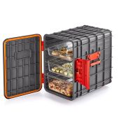 Контейнер для транспортировки 60 л. 410*590*590 мм. для гастроем. h=200 мм. (-40°C до +100°C) ABS пластик GP /1/