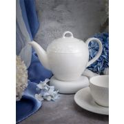 Чайник с крышкой 1 л, 23x13,4 см h 14,8 см, фарфор, Primavera