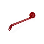 Половник 0,03 л. L ручки 24 см. d=6 см. поликарбонат, красный GP /1/48/