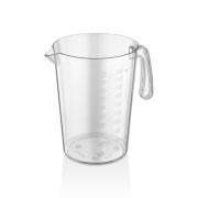 Кувшин мерный 5 л. без крышки, п/п прозрачн.  GP /1/12/