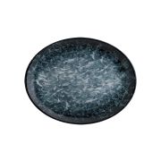 Блюдо овальное 360*280 мм. Черная Сепия, форма Мув Bonna /1/12/