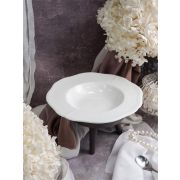 Тарелка глубокая / для пасты 280 мл, d 24,5 см h 4,3 см, фарфор, Grazia