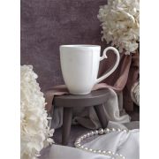 Кружка 380 мл, 13,2x8,7 см h 14,6 см, фарфор, Grazia