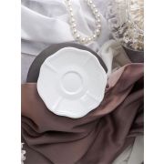 Блюдце d 12,4 см h 1,8 см (для чашки арт. CDF GR12), фарфор, Grazia