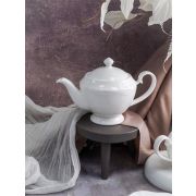 Чайник с крышкой 600 мл, 21,5x12,2 см h 14,6 см, фарфор, Grazia