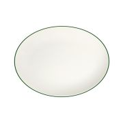 Modest Green Тарелка овальная 33см ID Fine [6]