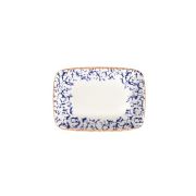 Venecia Navy Блюдо прямоугольное 18см (17x12) ID Fine [12]
