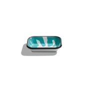 Блюдо прямоугольное 16*11*3,5см, бирюзовый, A Little Color, Kapka