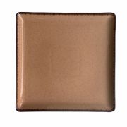 Тарелка квадратная 27*27см, оранжевый, Pearl, Kutahya