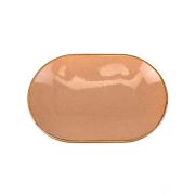 Блюдо овальное 28см, оранжевый, Pearl, Kutahya