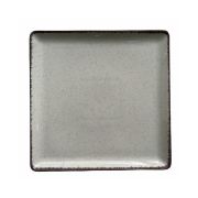 Тарелка квадратная 23*23см, бежевый, Pearl, Kutahya