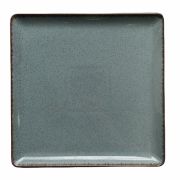 Тарелка квадратная 27*27см, синий, Pearl, Kutahya