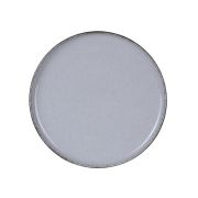 Тарелка с бортом 24см, серый, Pearl, Kutahya