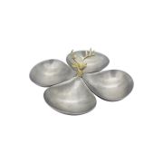 Емкость для закусок Олень 17,5*17,5см, ретро, Narin