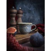 Чашка 100 мл, 9x7,3 см h 5,5, фарфор, Vintage