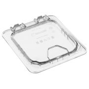 Крышка для гастроем. 1/6 поликарб.прозрач. (-40/+99С) откидная (гастр.79659,79661,79777,79780) GP /1/12/