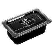 Крышка для гастроем.нерж 1/4 поликарб.прозрач. (-40/+99С) (гастр.39076,39077,39078,39079,39080,39081) GP/1/48/