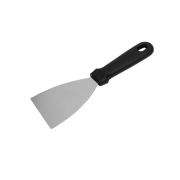 Лопатка 22,5 см. прямая раб. часть 10,5*7,5 см. нерж. с пластик. ручкой /1/