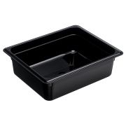 Гастроемкость 1/2 h=100 мм. 325*265 мм. 6 л. поликарб. черная GP /1/12/