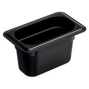 Гастроемкость 1/9 h=100 мм. 176*108 мм. 0,8 л. поликарб. черная GP /1/