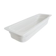 Гастроемкость 2/4 h= 30 мм. 1,1 л. белая фарфор Bonna /1/