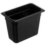 Гастроемкость 1/4 h=200 мм. 265*162 мм. 4,7 л. поликарб. черная GP /1/24/