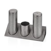 Набор соль/перец на подставке (3 предмета) Retro Narin