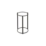 Подставка для фуршетных блюд d=19 см, h=30 см. нерж. черная Abert /1/12/